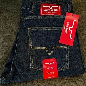 Kimes Men’s Wayne Jean 34x38 Brand New !!